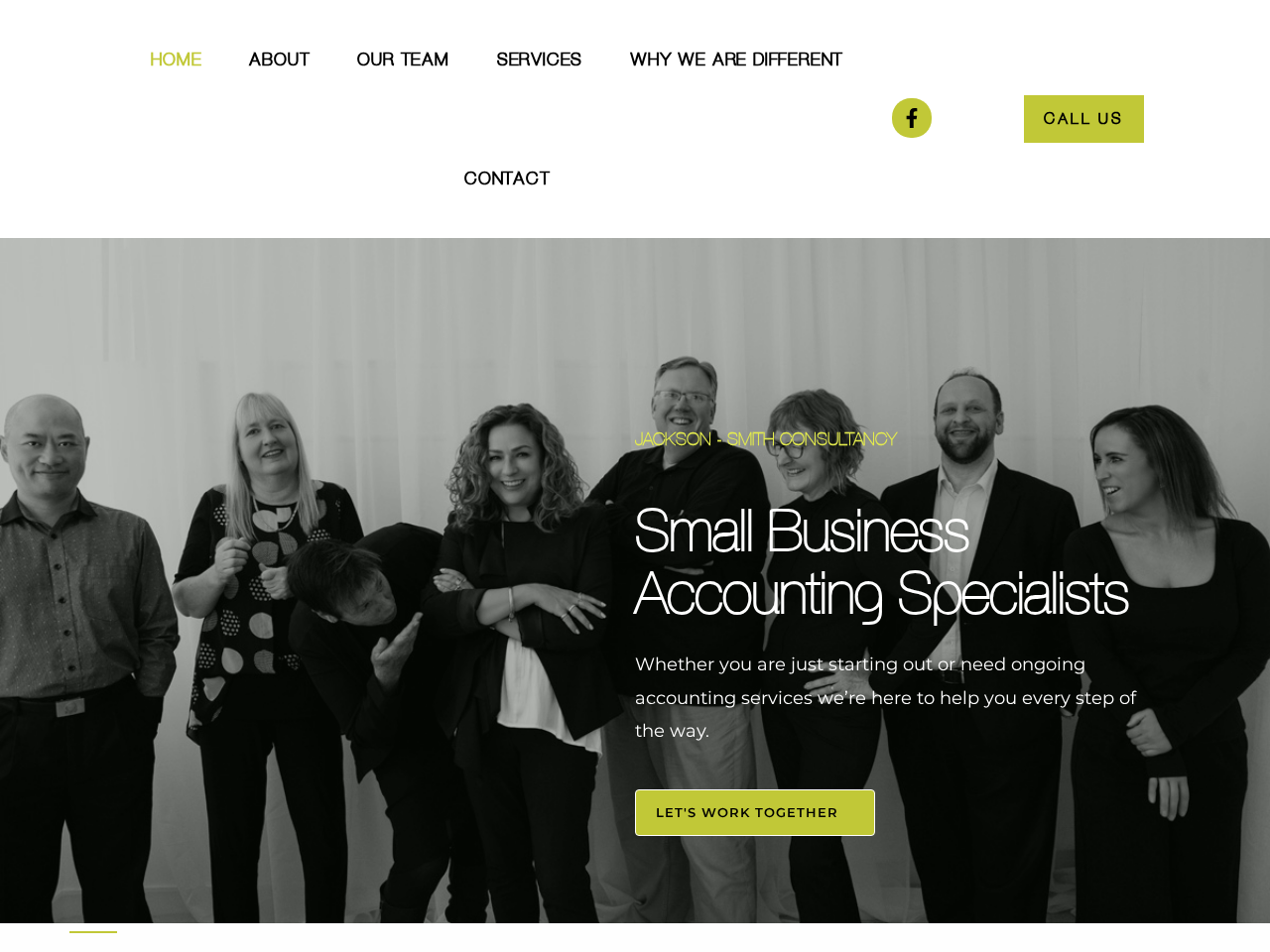 Jackson Smith Consultancy website designed by Business IT South