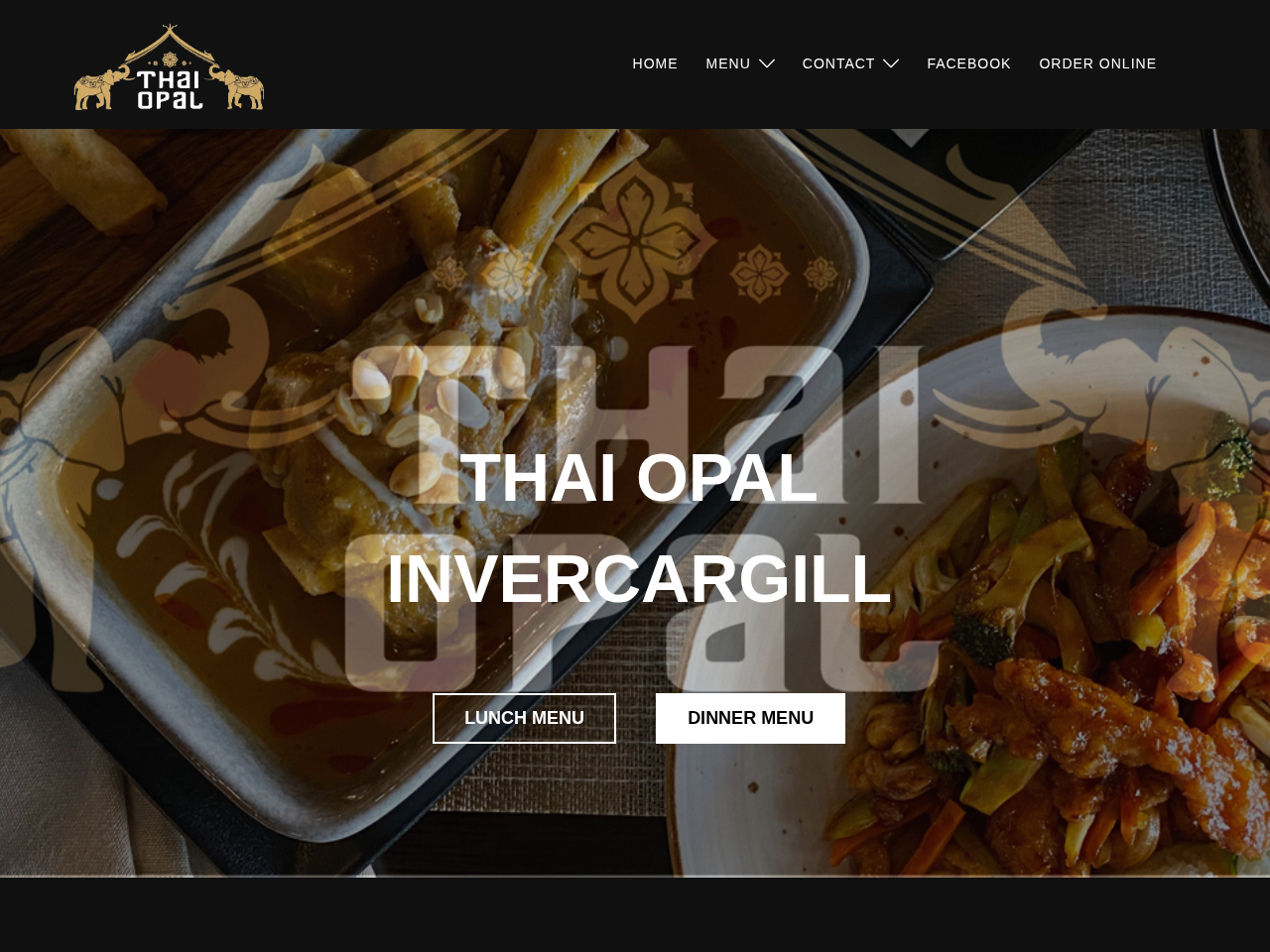Thai Opal website designed by Business IT South